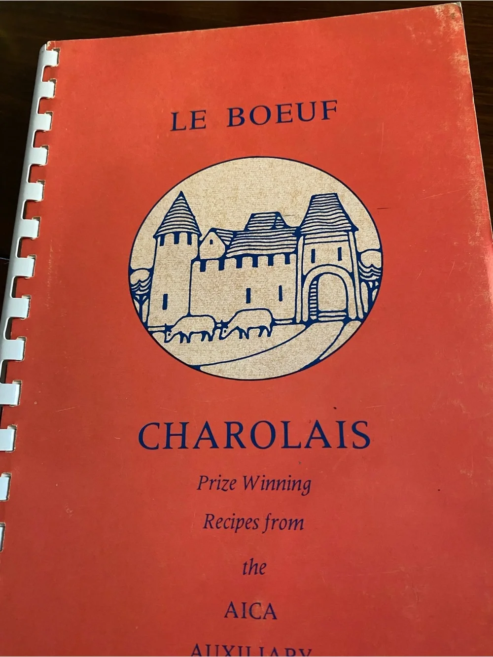 Le Boeuf Charolais 1960 MCM Prize Winning Cookbook Recipes from AICA Auxiliary